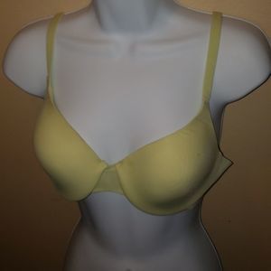 𝅺AMBRIELLE 38B bra mesh yellow seamless